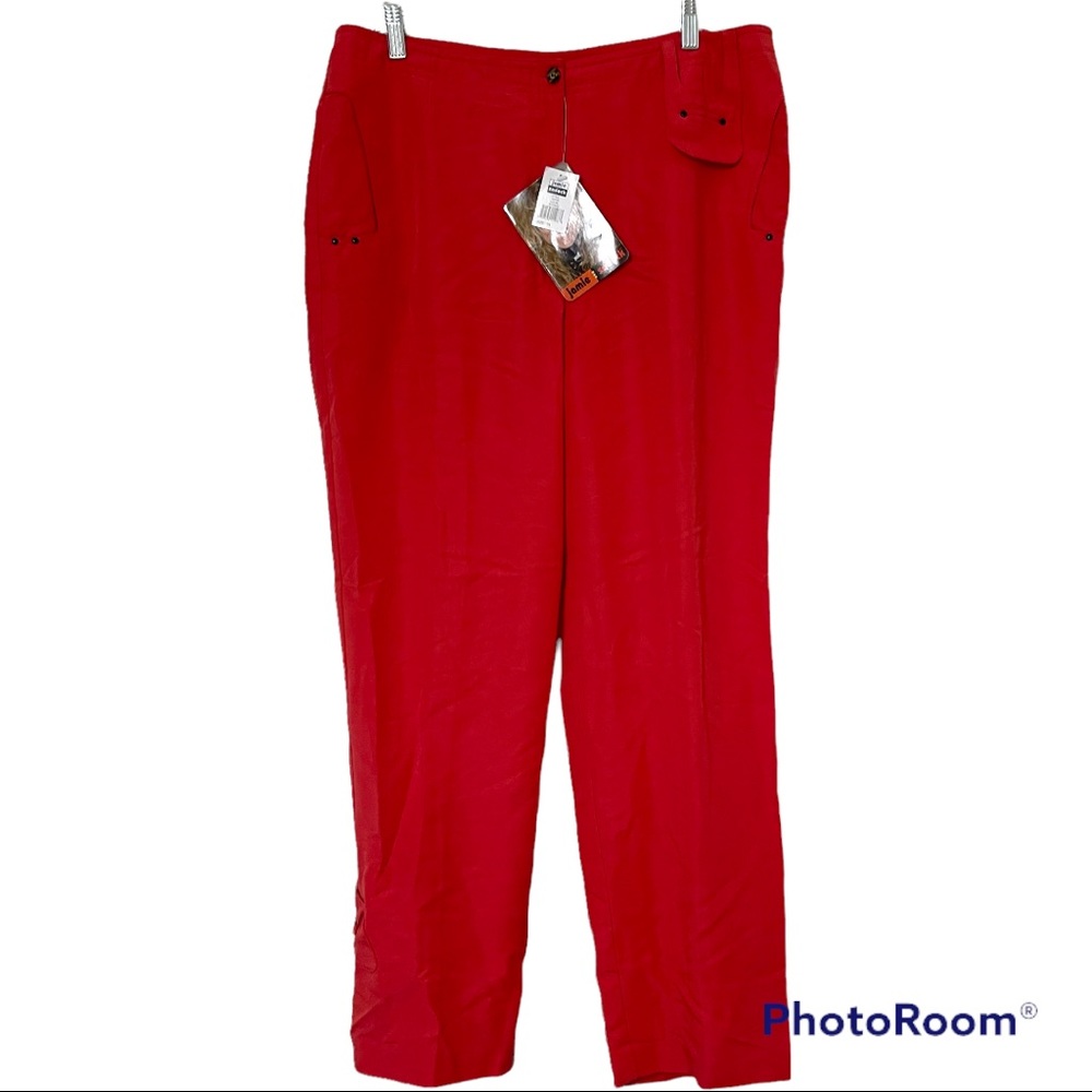 NWT JAMIE SADOCK WOMANS GOLF PANTS SIZE 14, COLOR:ROSEBUD, STYLE#52316
